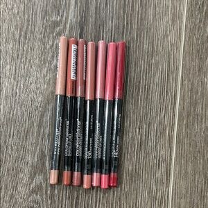 7X Maybelline Color Sensational lip Liner Set ( Firm price )